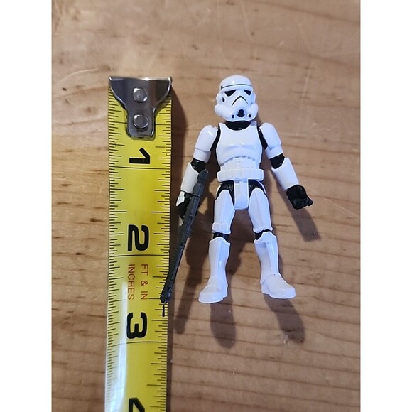 Star Wars Mission Fleet Storm Trooper 2.5" Loose Figure With Blaster Rifle - Picture 4 of 4